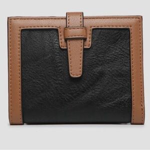 Jen & Co Vegan Leather Wallet - Black NEW!!